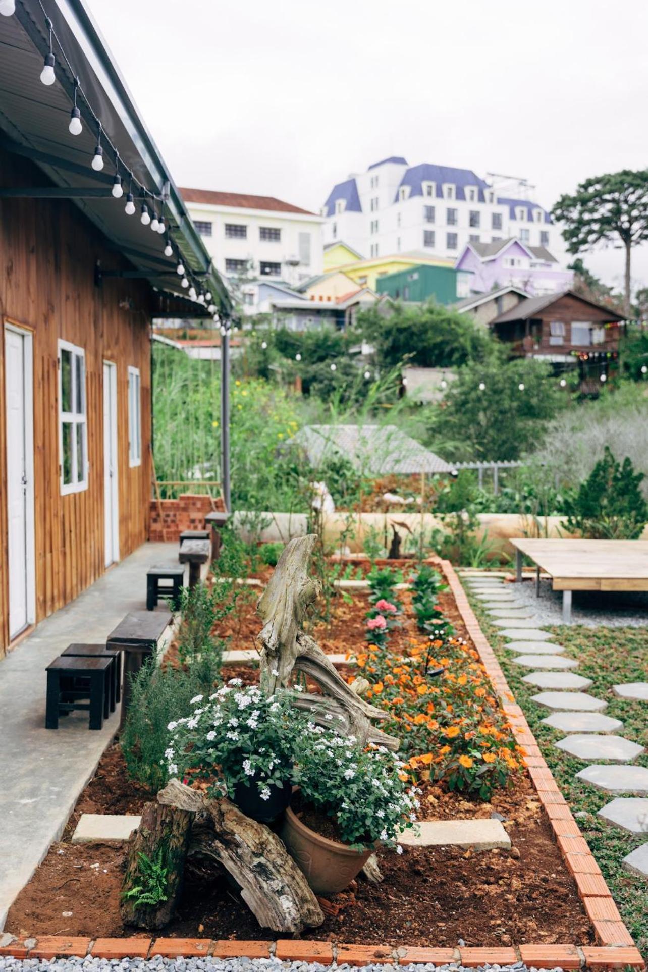 Nha Ba Gian Homestay Da Lat Khu Chi Lang Exterior photo